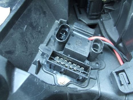 Reparatur des elektrischen Steckers des Renault Heizung widerstand Gebläse  Schritt für Schritt 